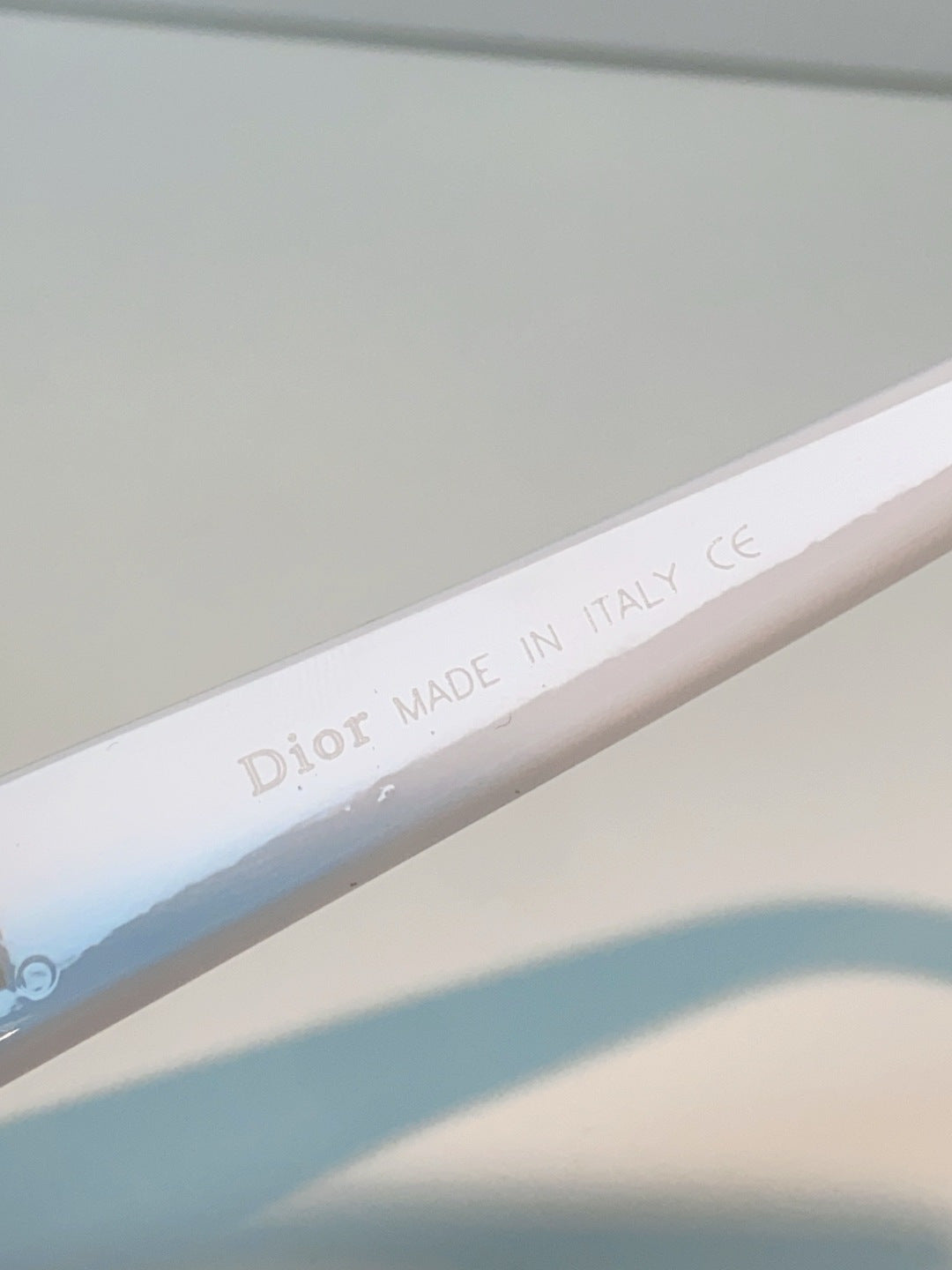 Dior Metal Square Purple Lens Sunglasses for Men & Women - detail image 8