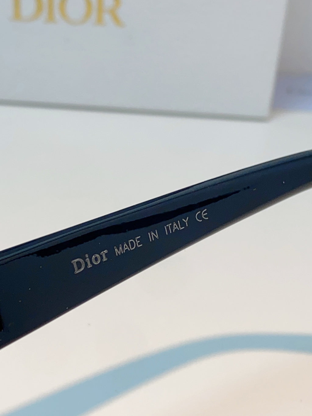 Dior Metal Square Black Lens Sunglasses for Men & Women - detail image 8
