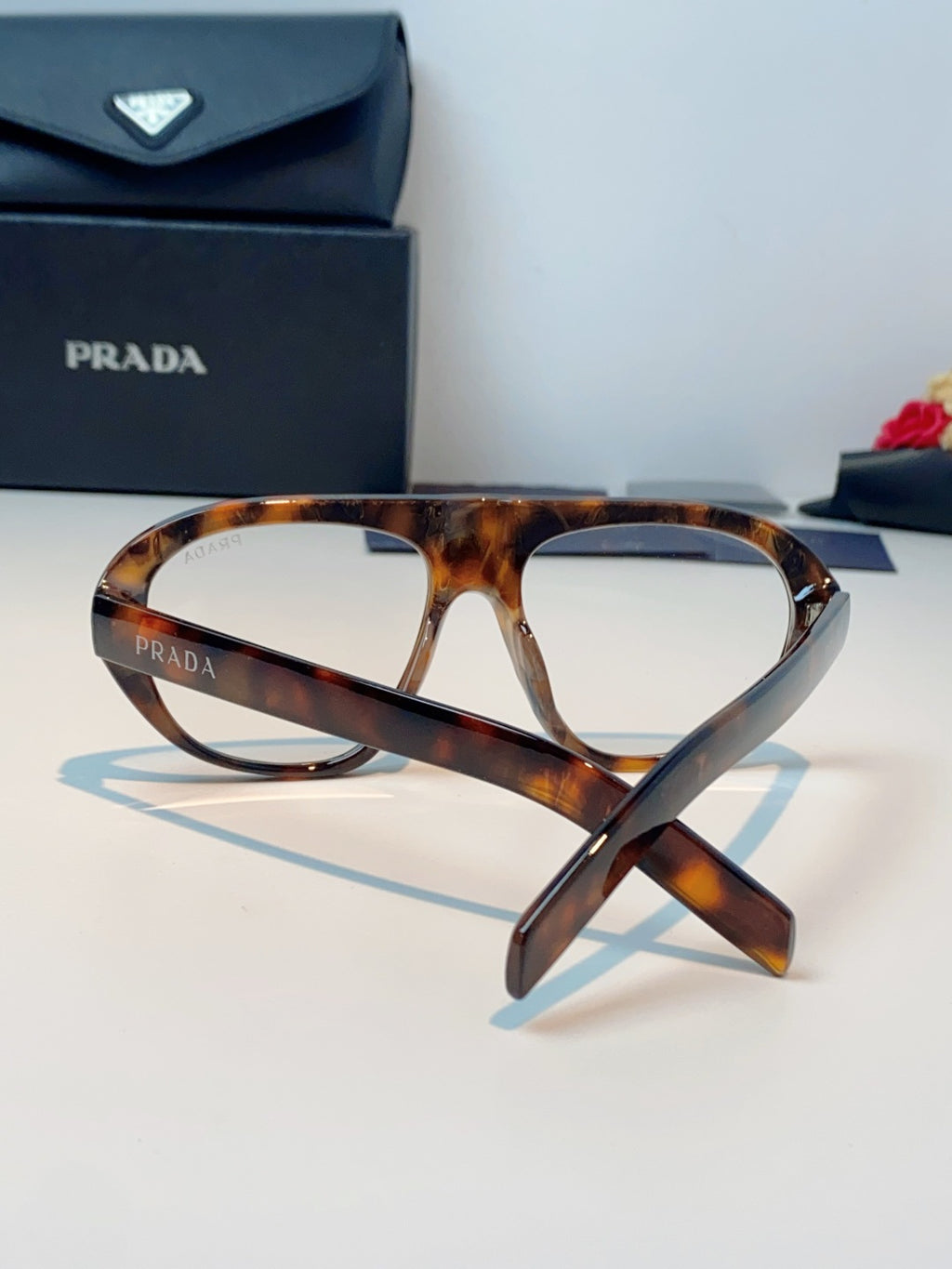Prada Aviator Brown Lens Sunglasses for Men & Women - 449375 - detail image 3