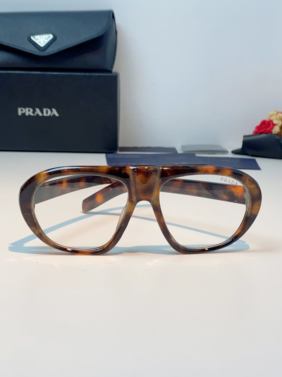 Prada Aviator Brown Lens Sunglasses for Men & Women - 449375 - detail image 2