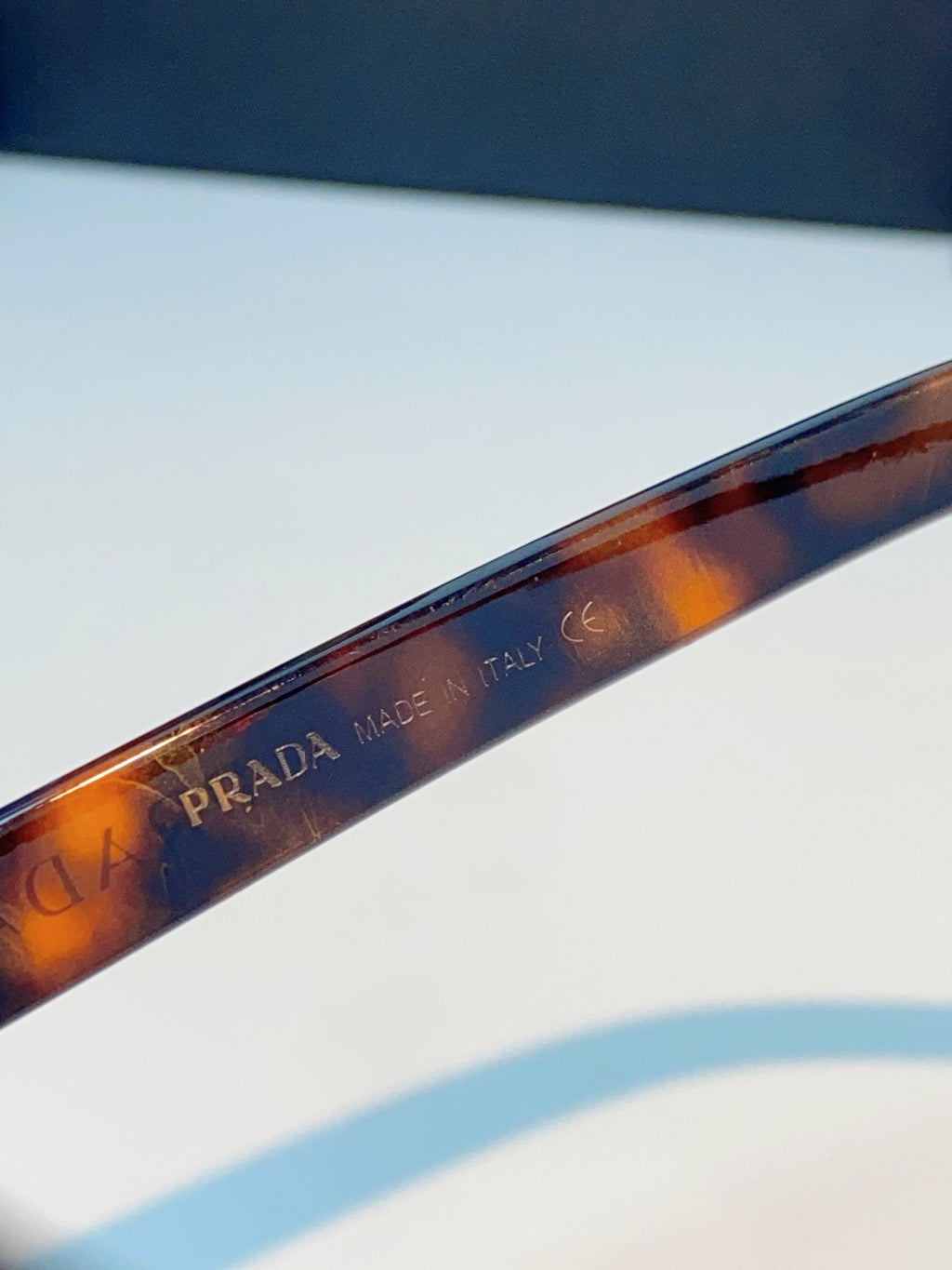 Prada Aviator Red Lens Sunglasses for Men & Women - detail image 8