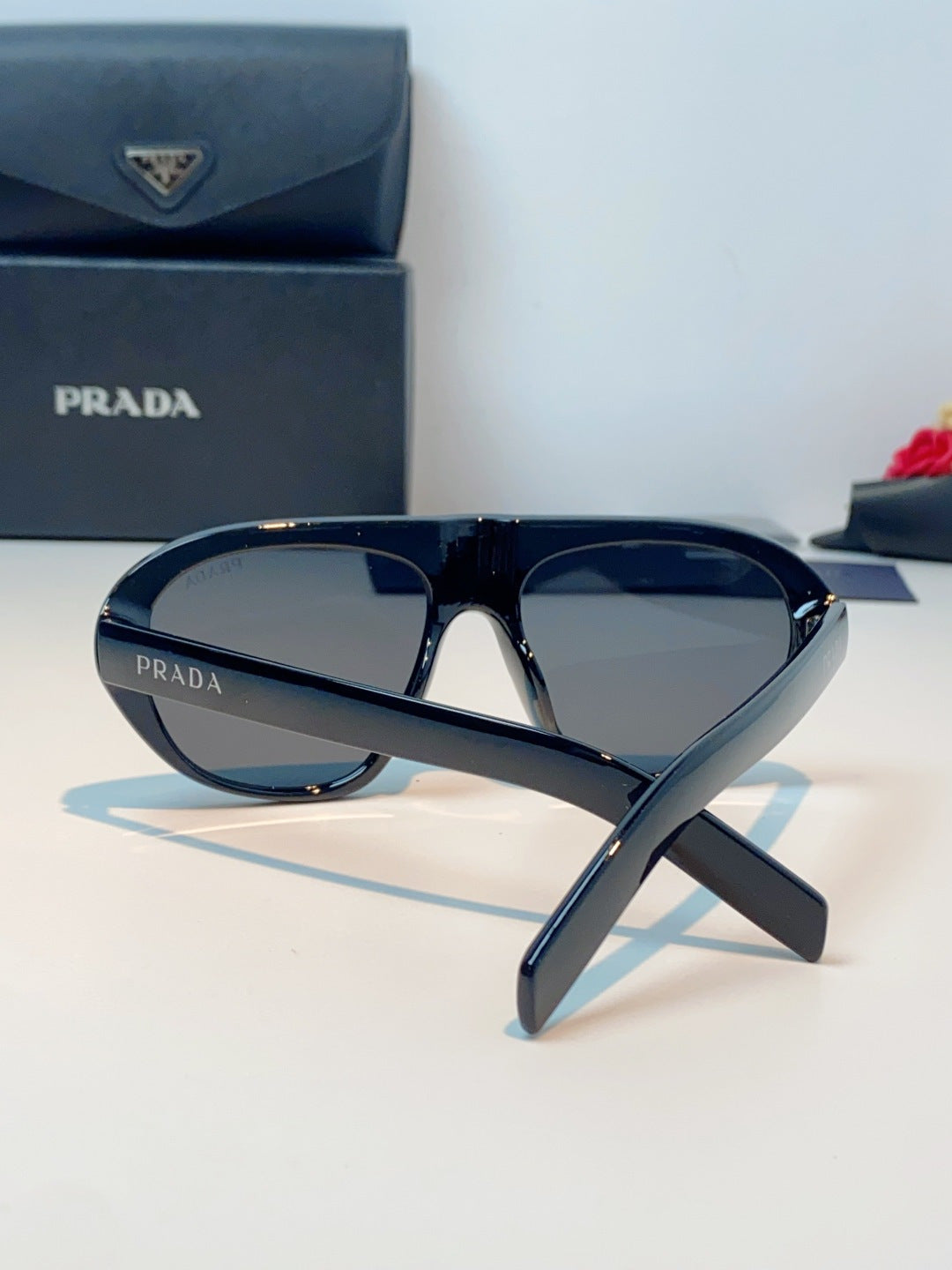 Prada Aviator Blue Lens Sunglasses for Men & Women - 449380 - detail image 3