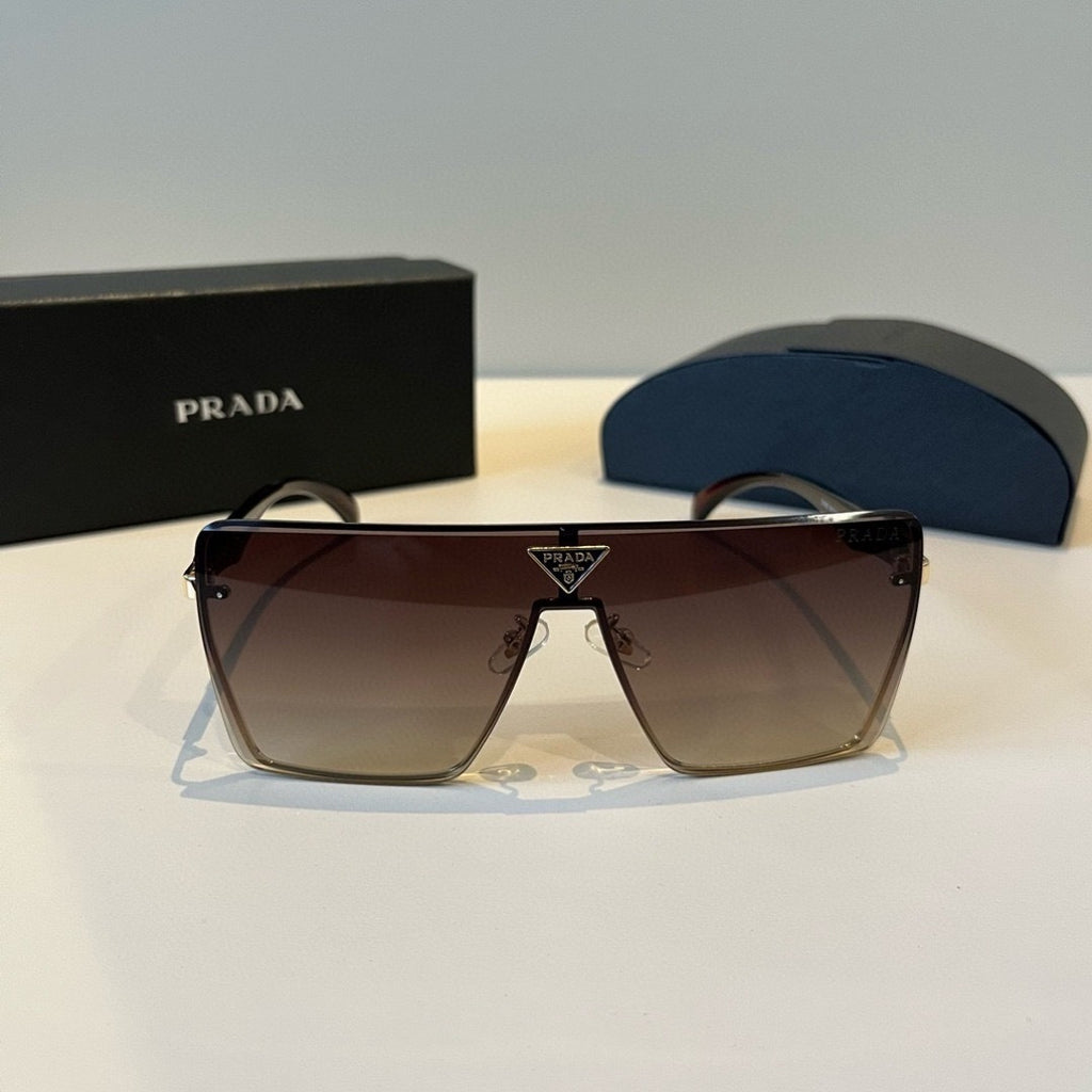 Prada Polarized Fashion Brown Lens Sunglasses for Men - 398929 - detail image 2