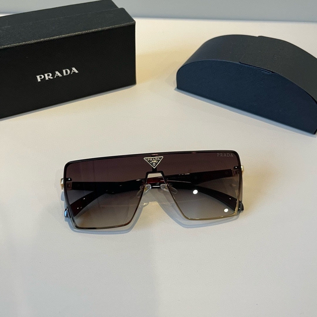 Prada Polarized Fashion Brown Lens Sunglasses for Men - 398929 - detail image 6