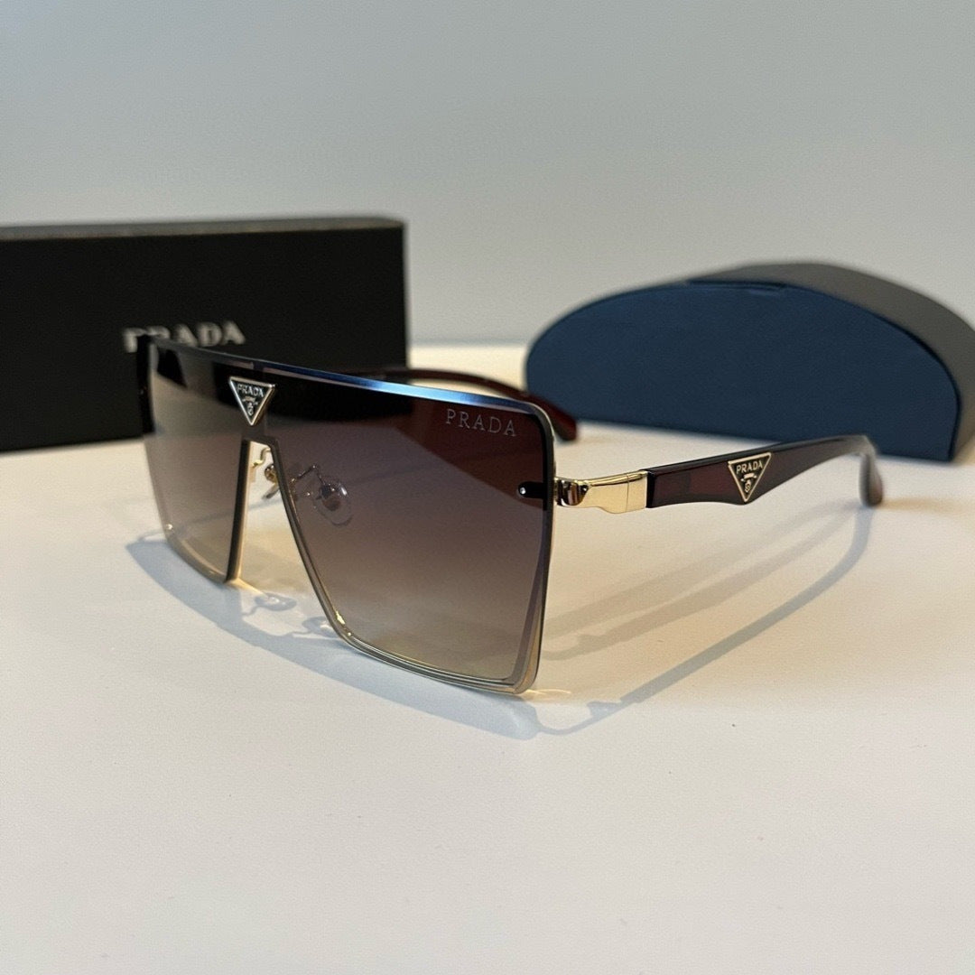 Prada Polarized Fashion Brown Lens Sunglasses for Men - 398929 - detail image 3