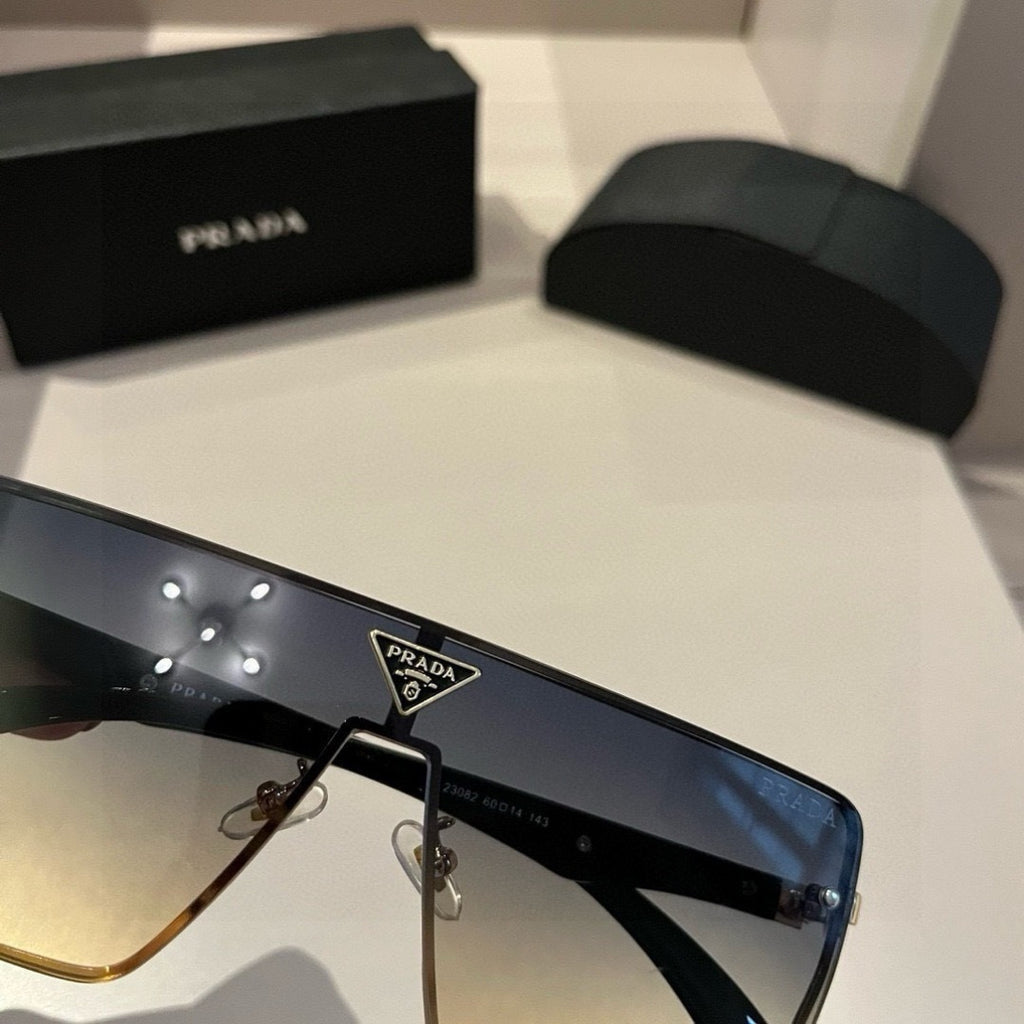 Prada Polarized Fashion Silver Lens Sunglasses for Men - 398930 - detail image 4