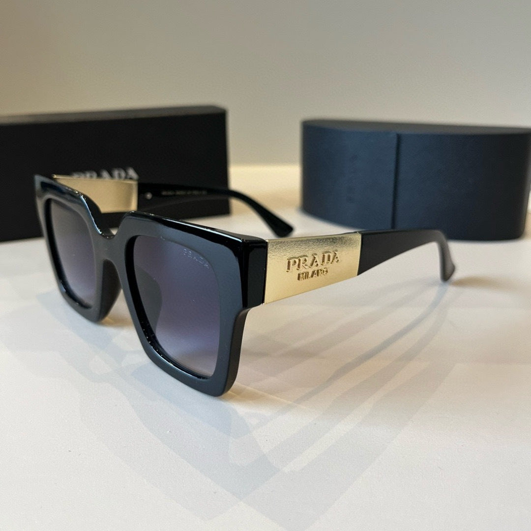 Prada Fashion Black Lens Sunglasses for Men & Women - 398931 - detail image 3