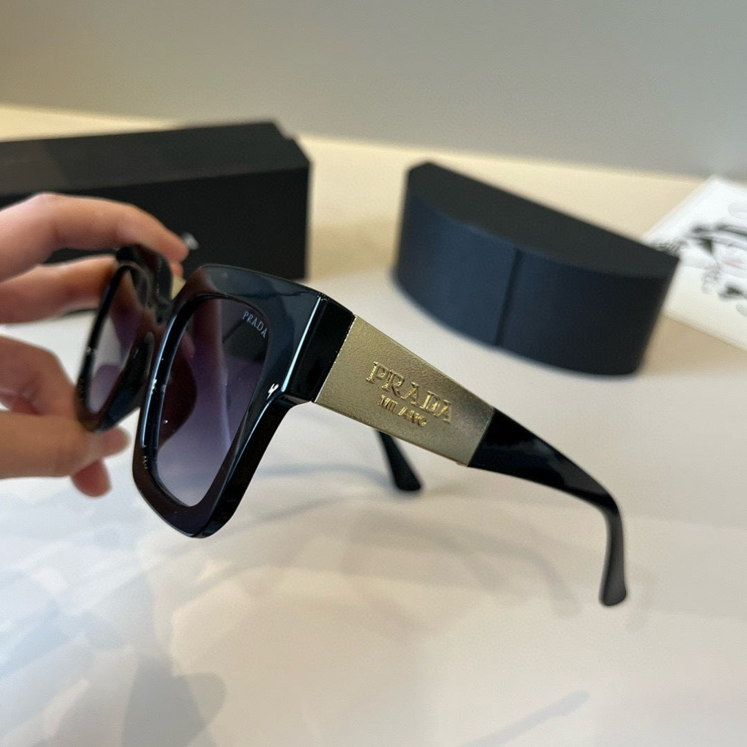 Prada Fashion Black Lens Sunglasses for Men & Women - 398931 - detail image 4