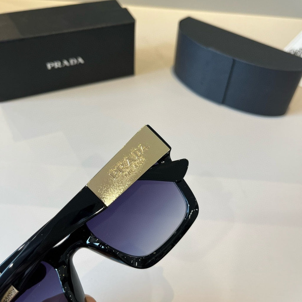 Prada Fashion Black Lens Sunglasses for Men & Women - 398931 - detail image 8