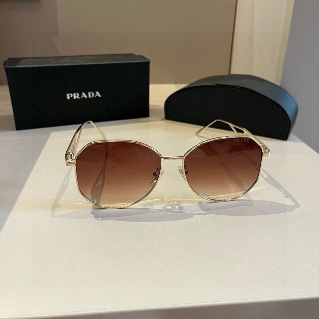 Prada Fashion Brown Lens Sunglasses for Women - detail image 4