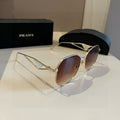 Prada Fashion Brown Lens Sunglasses for Women