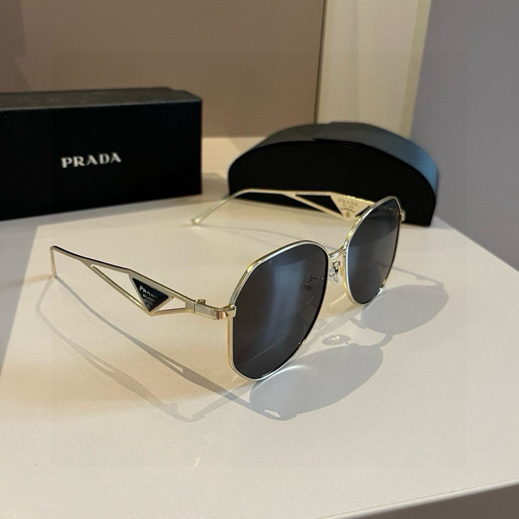 Prada Fashion Gold Lens Sunglasses for Women - 398933