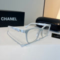 Chanel Oversized Silver Lens Sunglasses for Men & Women - 371850