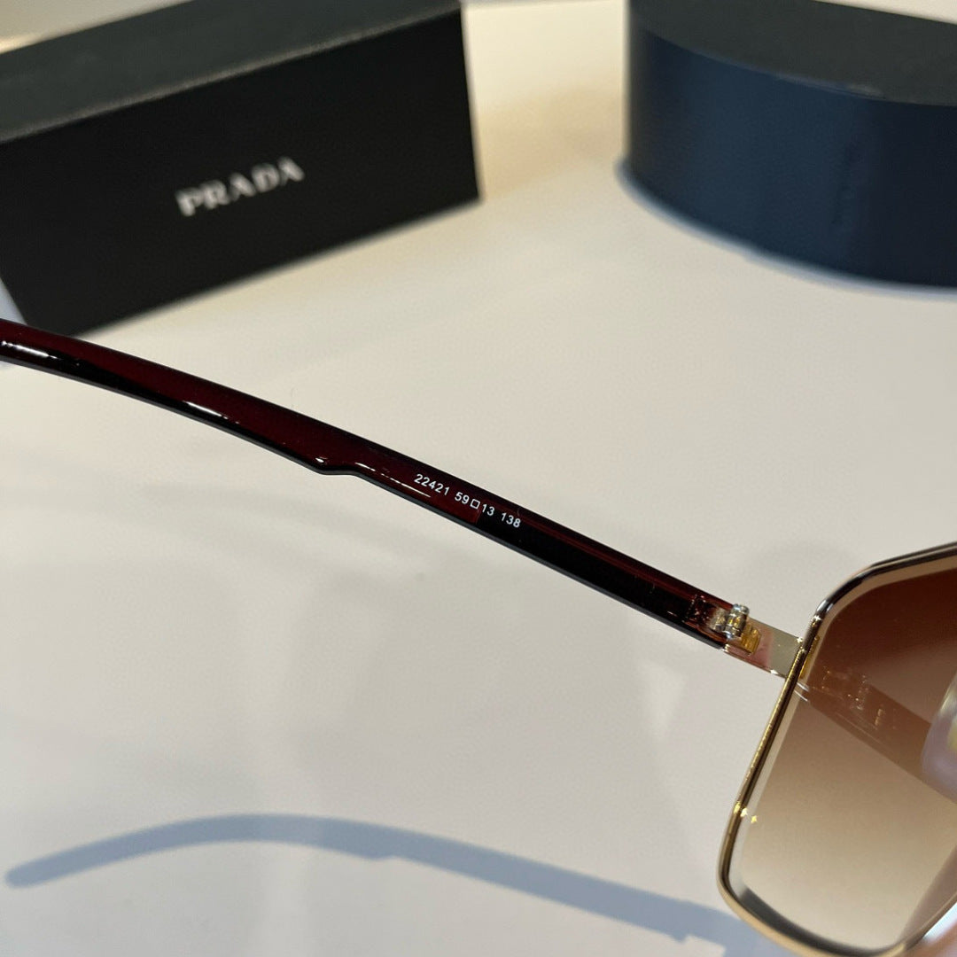 Prada Polarized Fashion Brown Lens Sunglasses for Men - 415804 - detail image 10