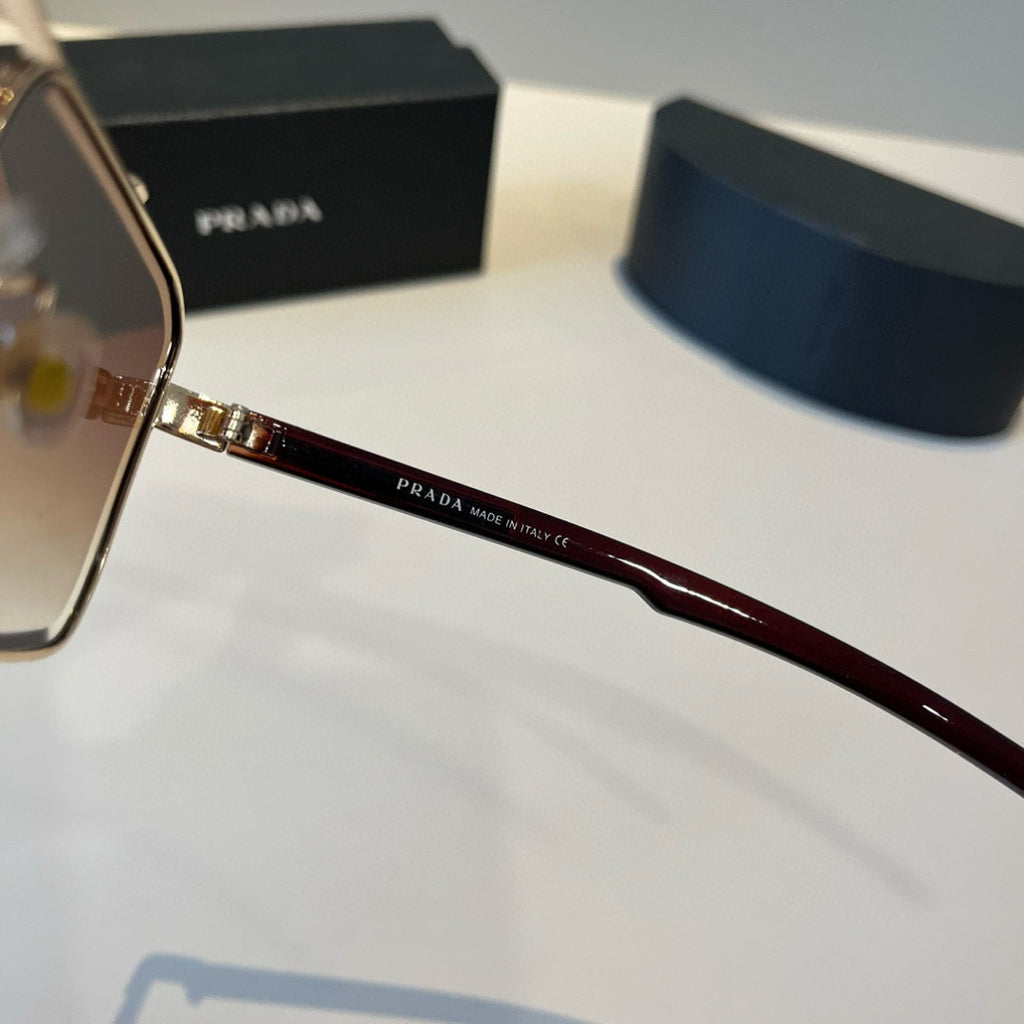 Prada Polarized Fashion Brown Lens Sunglasses for Men - 415804 - detail image 9