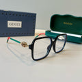 Gucci Oversized Silver Lens Sunglasses for Men & Women - 464866