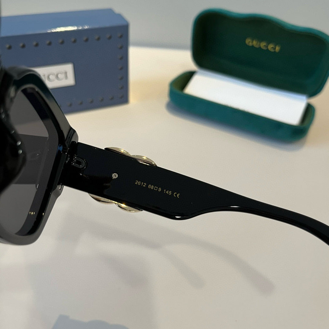 Gucci Oversized Black Lens Sunglasses for Men & Women - 464868 - detail image 9