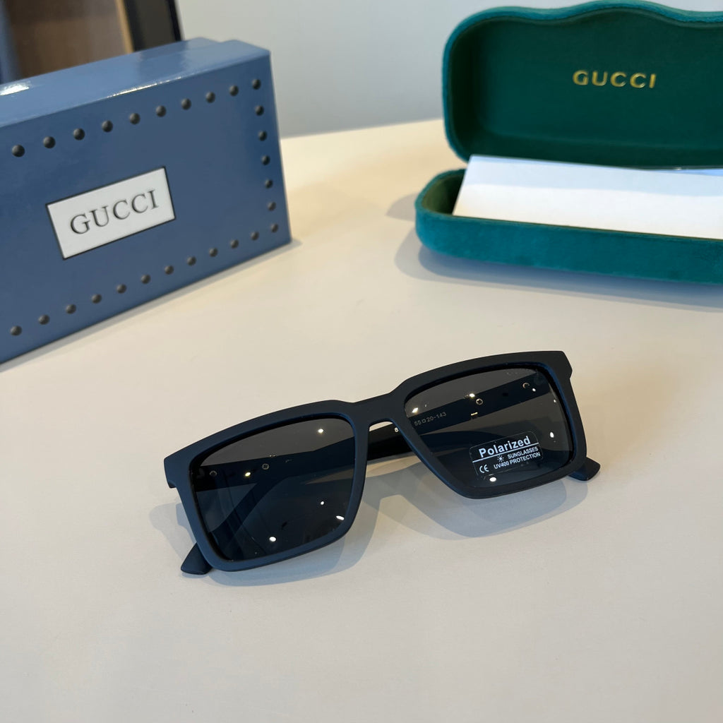 Gucci Metal Aviator Black Lens Sunglasses for Men & Women - 414995 - detail image 10