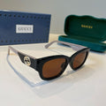Gucci Oversized Black Lens Sunglasses for Women - 414996