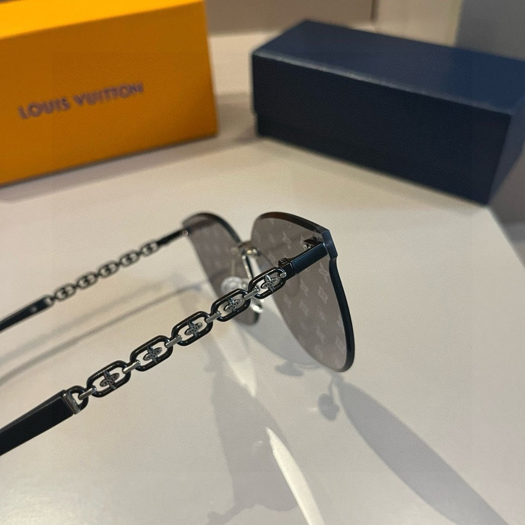 Louis Vuitton Fashion Gold Lens Sunglasses for Men & Women - 431150 - detail image 2