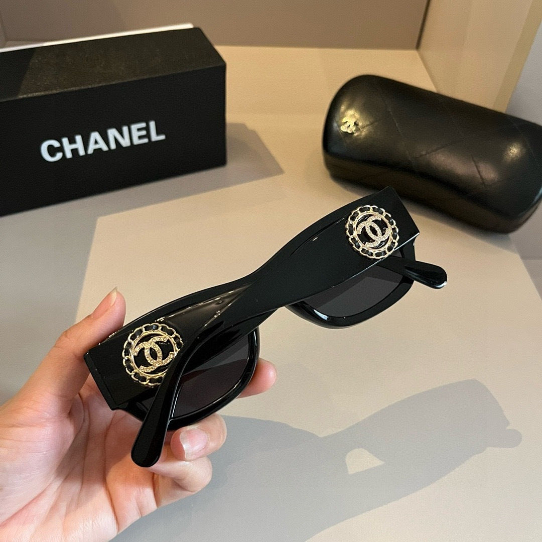 Chanel Fashion Gold Lens Sunglasses for Men & Women - 431567 - detail image 5