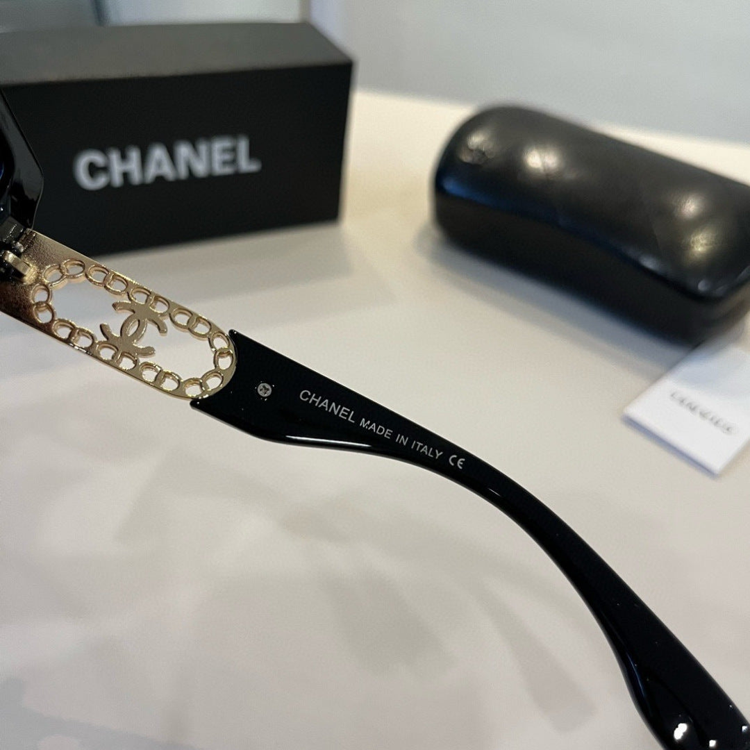 Chanel Oversized Silver Lens Sunglasses for Men & Women - 431569 - detail image 10