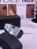Prada Fashion Silver Lens Sunglasses for Men - 415702