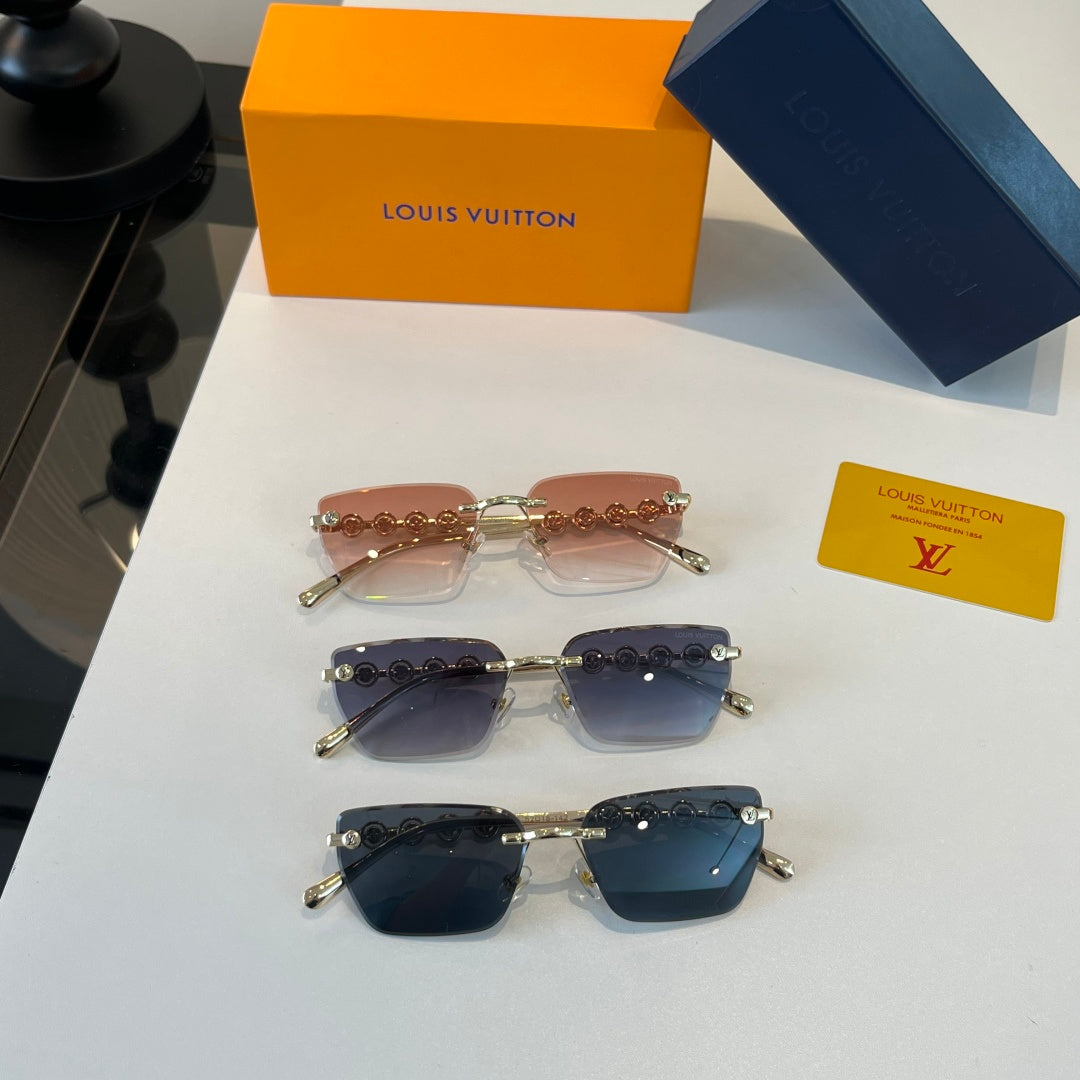 Louis Vuitton Fashion Silver Lens Sunglasses for Women - 371410 - detail image 10