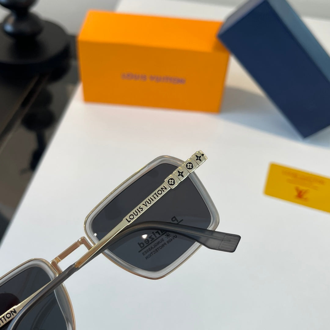 Louis Vuitton Fashion Silver Lens Sunglasses for Men & Women - 371416 - detail image 8
