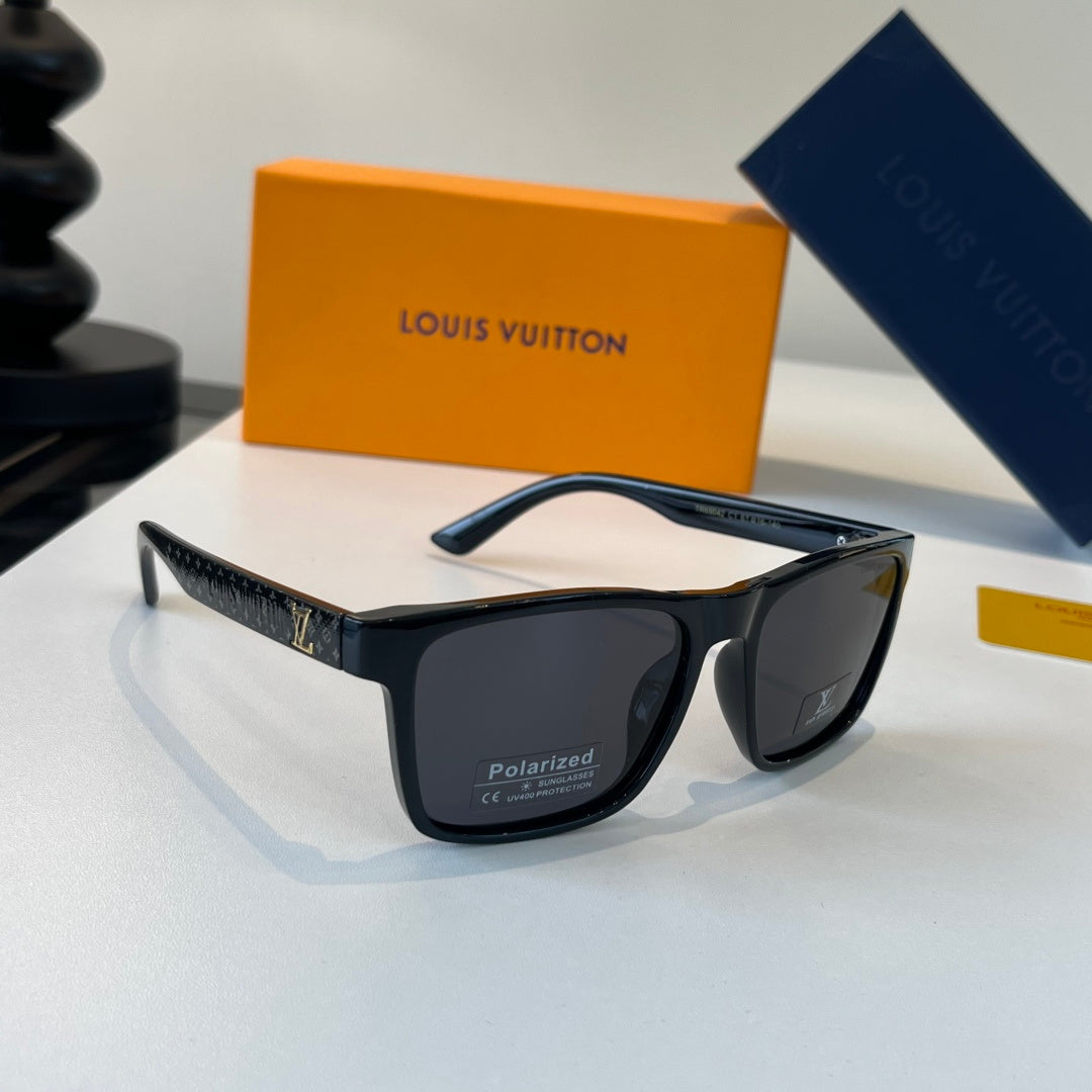 Louis Vuitton Fashion Black Lens Sunglasses for Men & Women - 414788