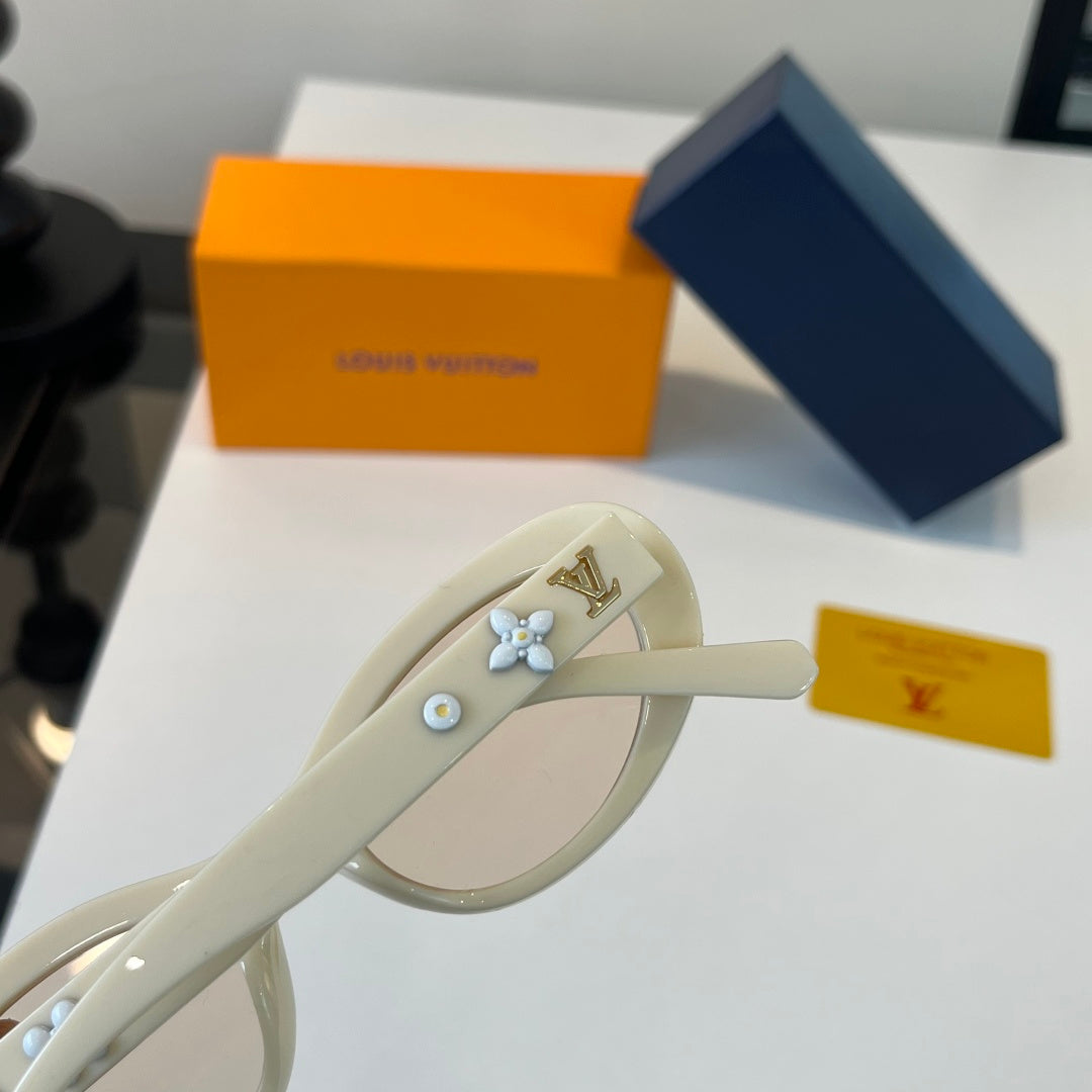 Louis Vuitton Fashion Silver Lens Sunglasses for Men & Women - 414793 - detail image 7