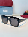 Gucci Square Blue Lens Sunglasses for Men & Women - 464964