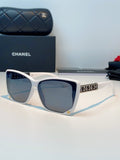 Chanel Cat-Eye Blue Lens Sunglasses for Women - 465191