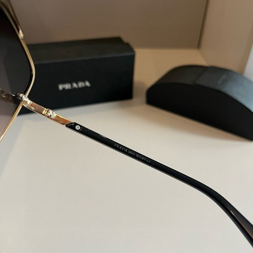 Prada Polarized Fashion Silver Lens Sunglasses for Men - 432048 - detail image 7