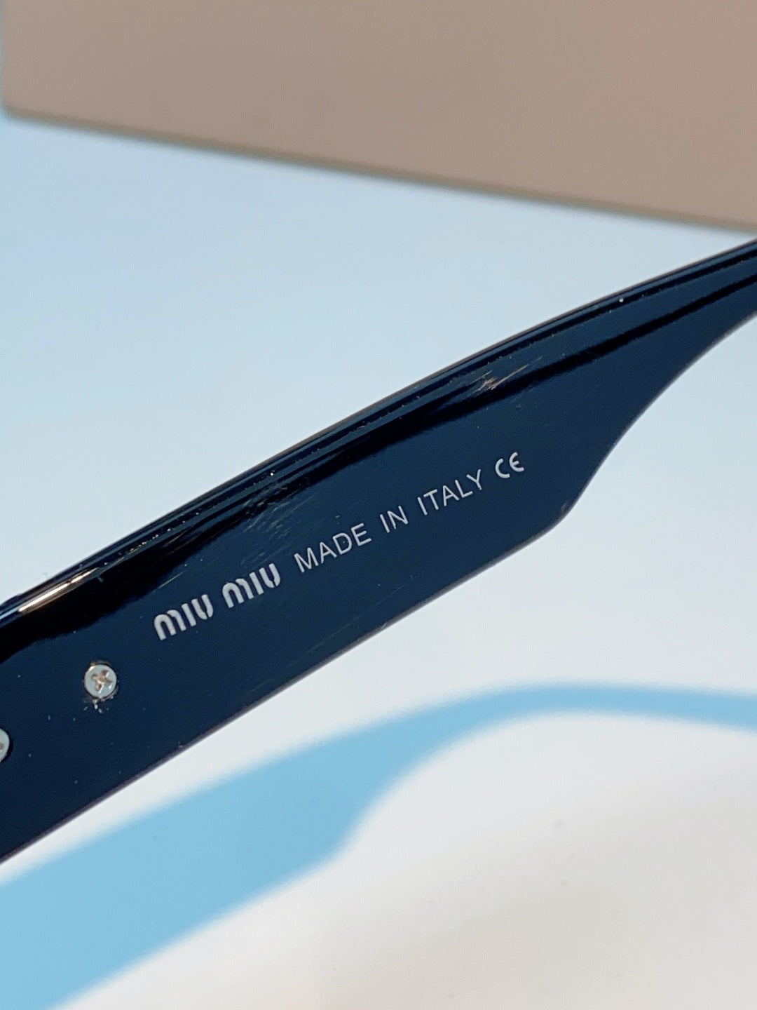 Miu Miu Cat-Eye Black Lens Sunglasses for Men & Women - 487665 - detail image 8