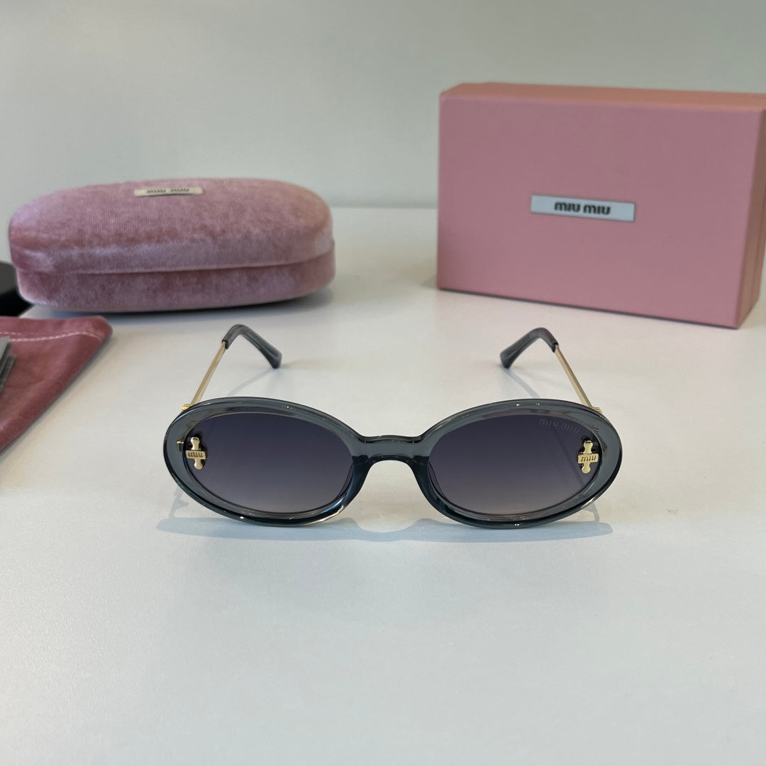 Miu Miu Fashion Silver Lens Sunglasses for Men & Women - 372416 - detail image 2