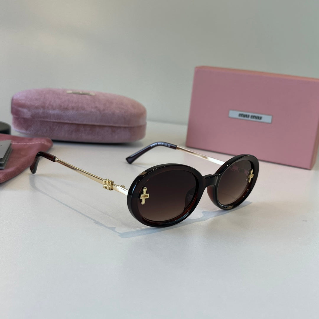 Miu Miu Fashion Silver Lens Sunglasses for Men & Women - 372384