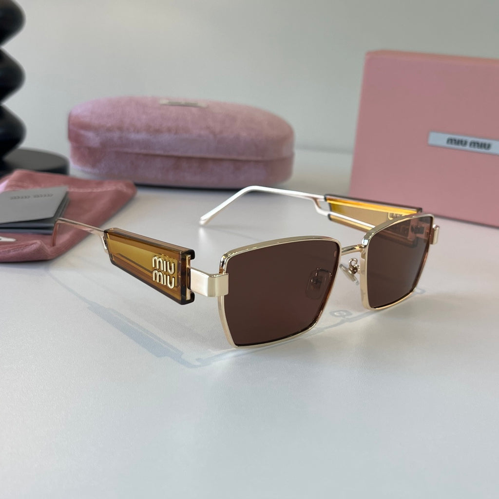 Miu Miu Fashion Red Lens Sunglasses for Men & Women - 372387