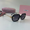 Miu Miu Fashion Silver Lens Sunglasses for Men & Women - 372388