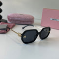 Miu Miu Fashion Silver Lens Sunglasses for Men & Women - 372389
