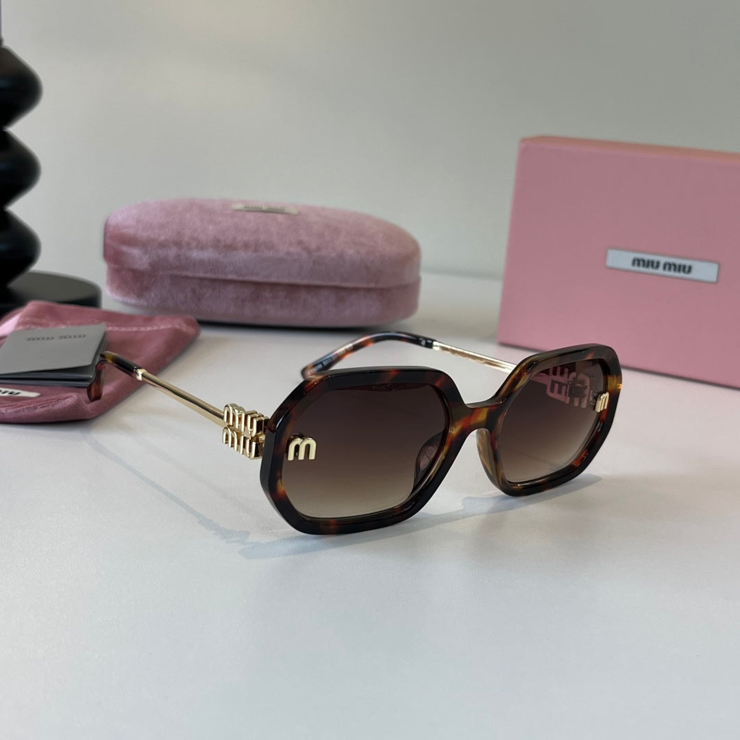 Miu Miu Fashion Red Lens Sunglasses for Men & Women - 372390
