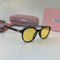 Miu Miu Fashion Gold Lens Sunglasses for Men & Women - 372394