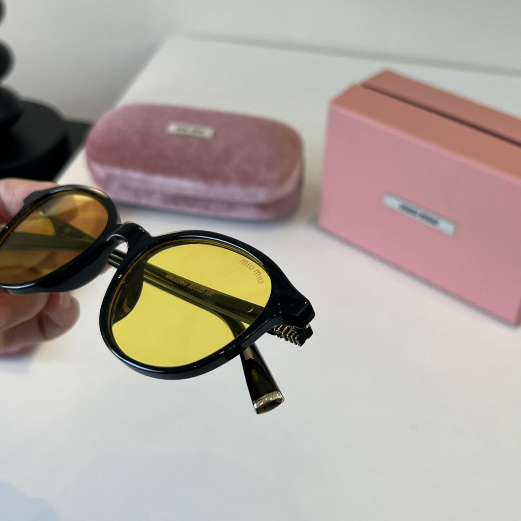 Miu Miu Fashion Gold Lens Sunglasses for Men & Women - 487609 - detail image 7