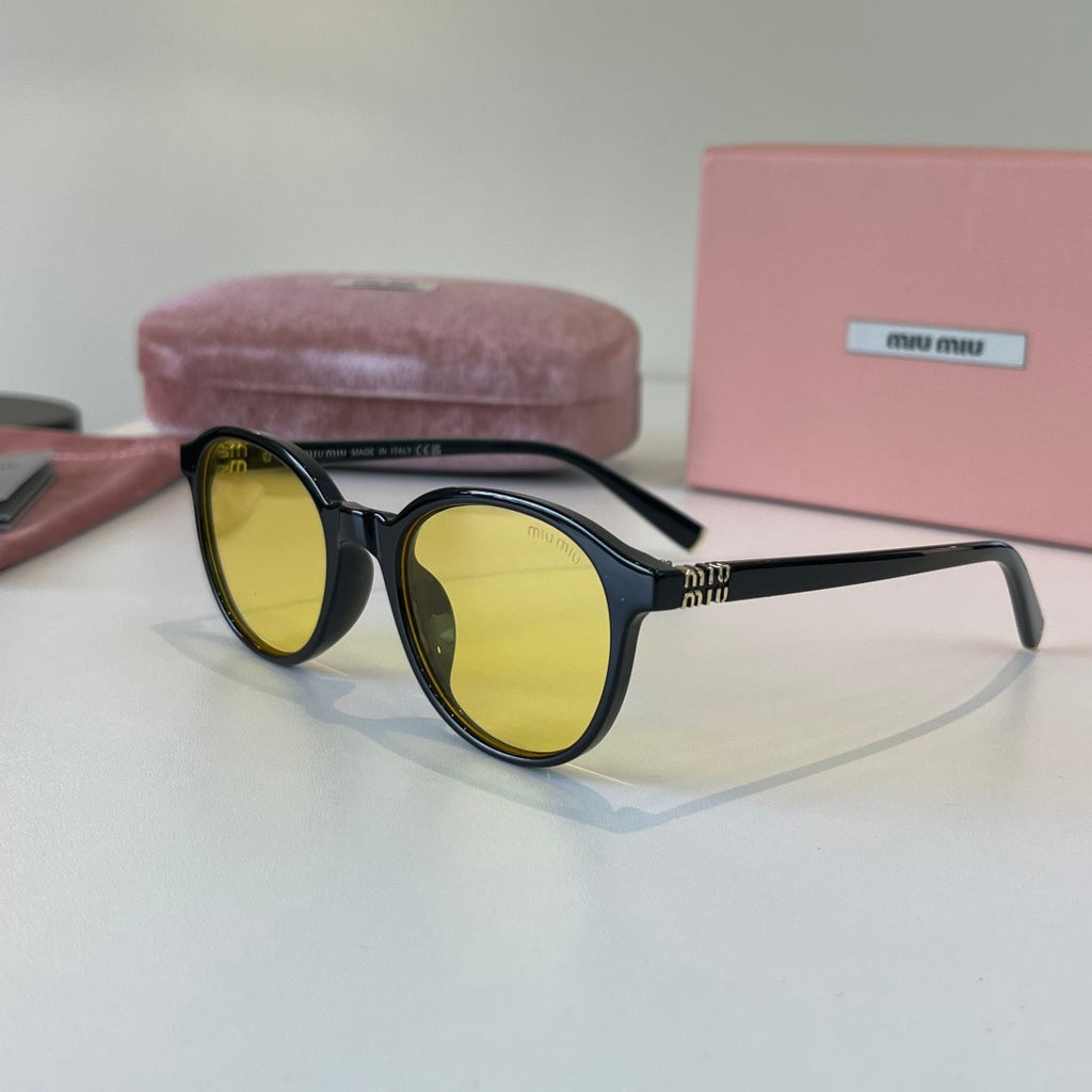 Miu Miu Fashion Gold Lens Sunglasses for Men & Women - 372394 - detail image 3