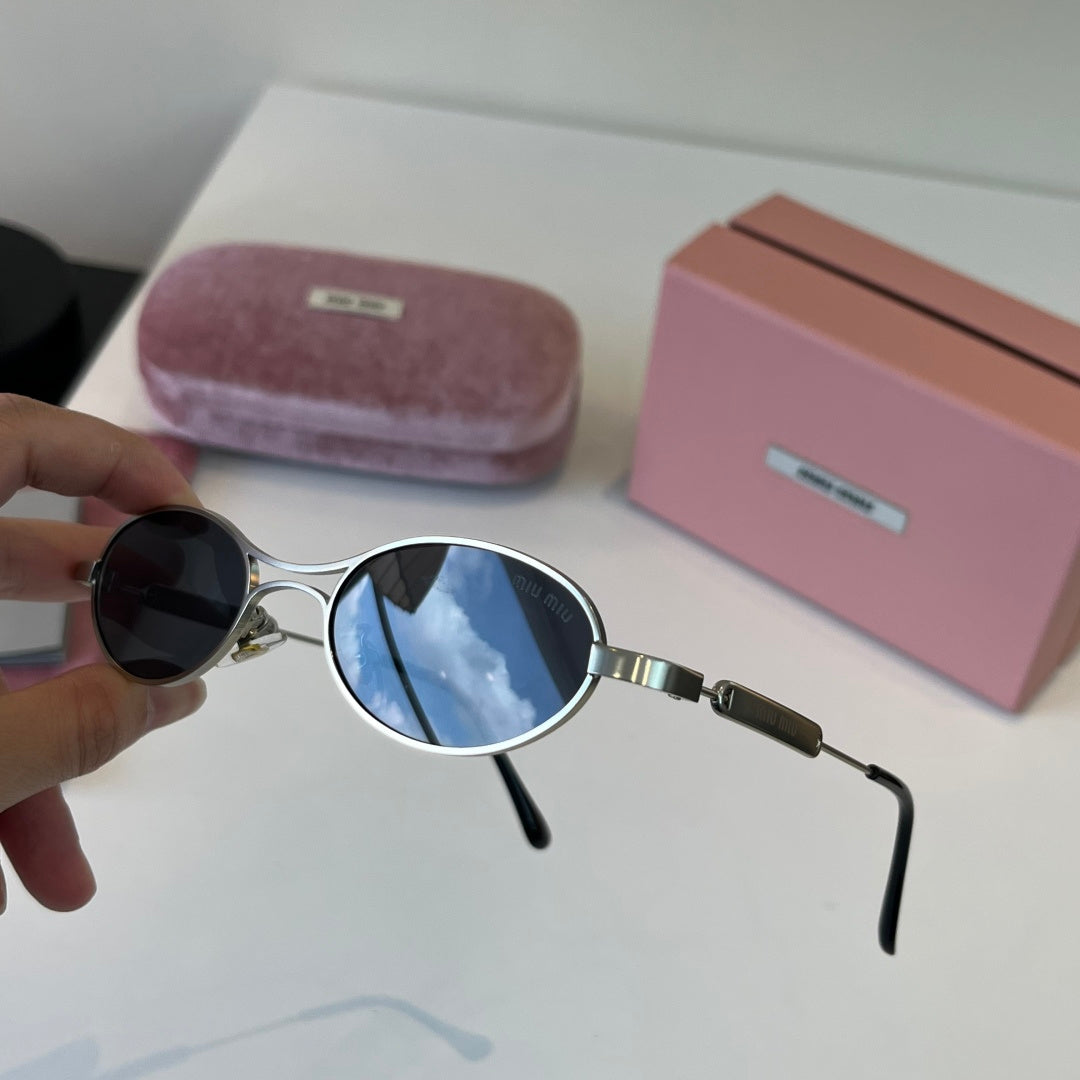 Miu Miu Fashion Silver Lens Sunglasses for Men & Women - 372399 - detail image 9