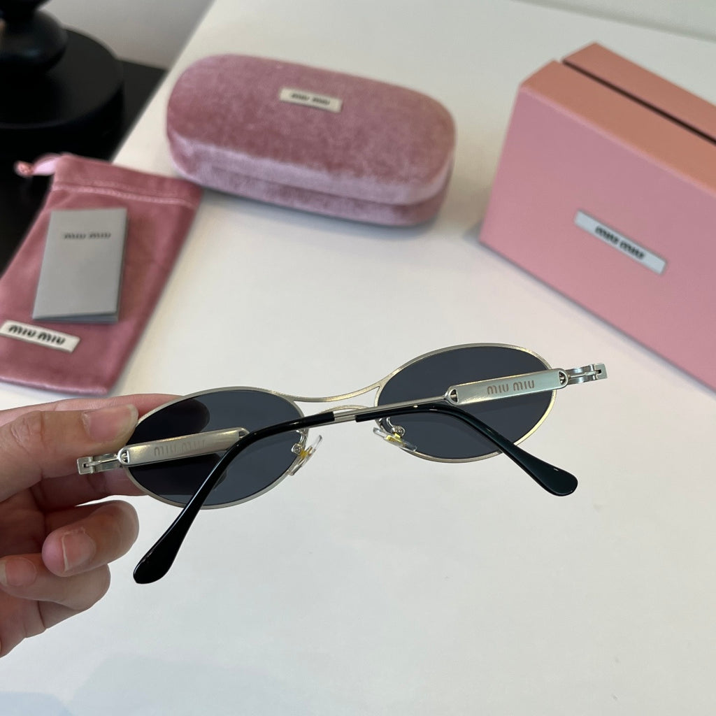 Miu Miu Fashion Silver Lens Sunglasses for Men & Women - 416184 - detail image 8