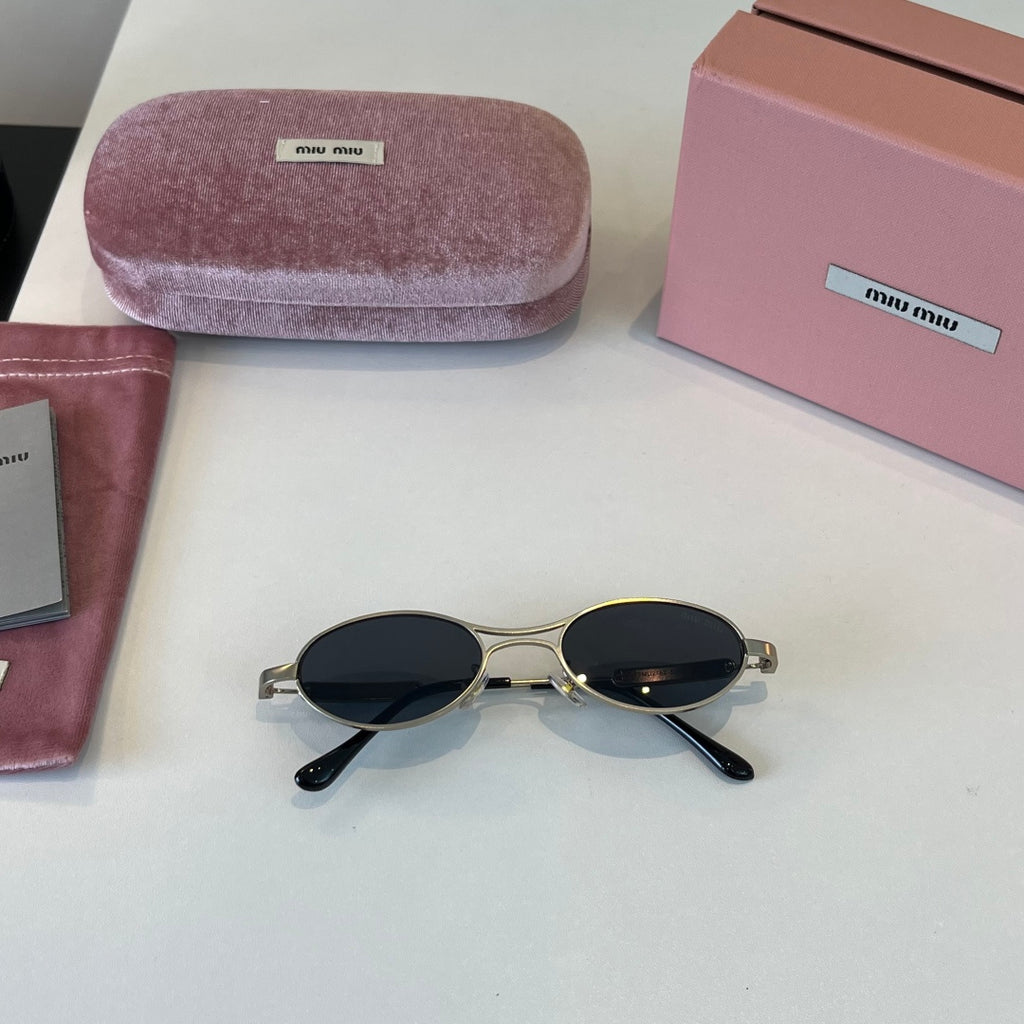Miu Miu Fashion Silver Lens Sunglasses for Men & Women - 416184 - detail image 4