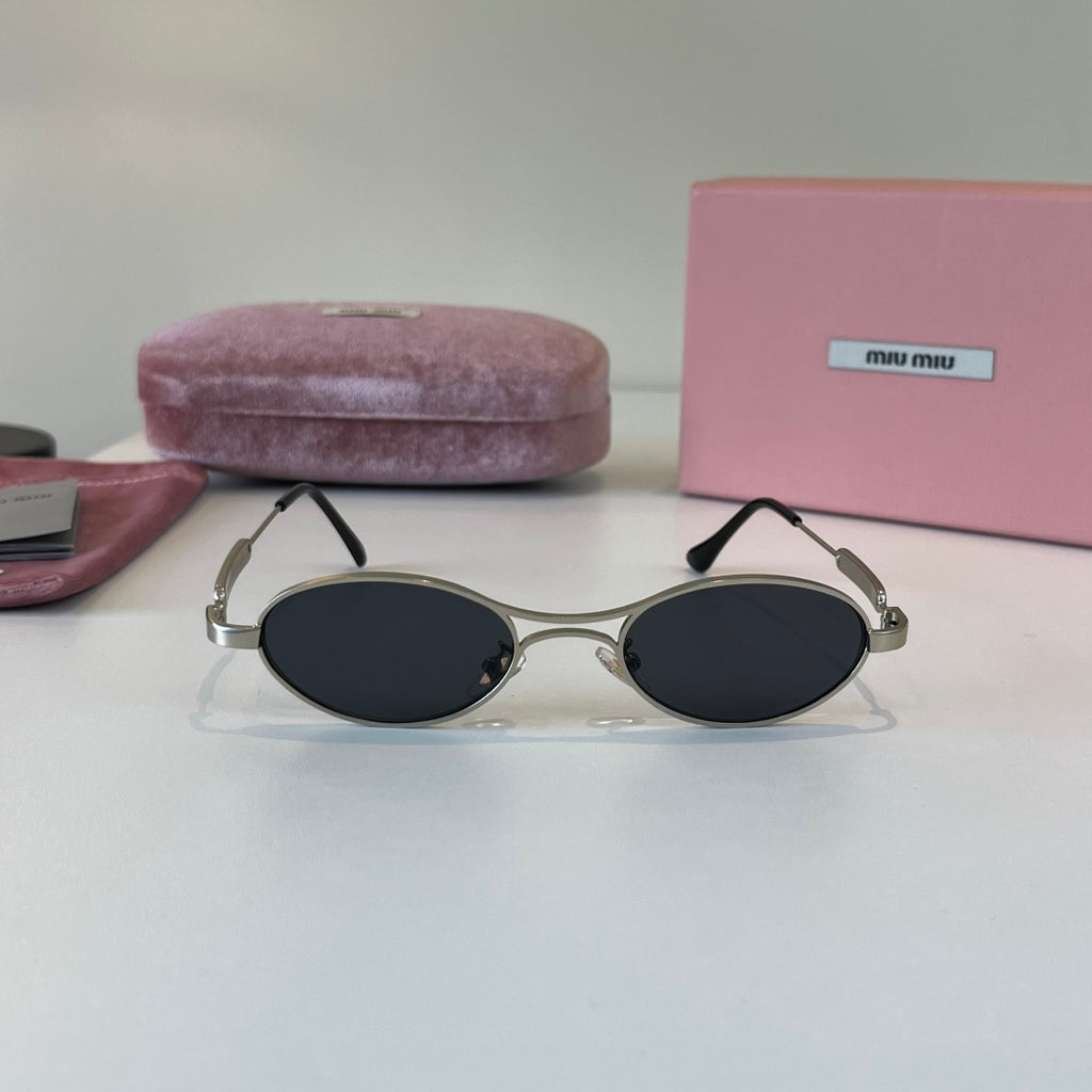 Miu Miu Fashion Silver Lens Sunglasses for Men & Women - 372399 - detail image 2