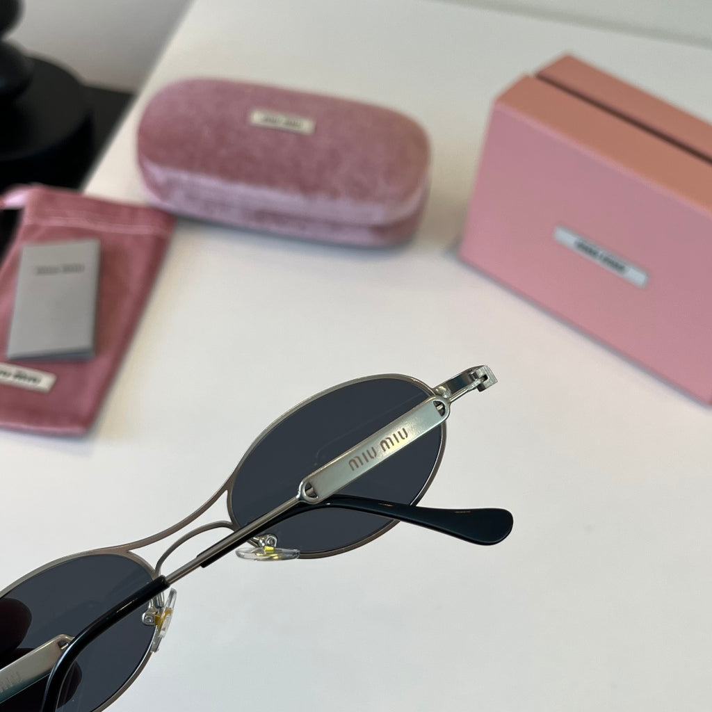 Miu Miu Fashion Silver Lens Sunglasses for Men & Women - 372399 - detail image 7