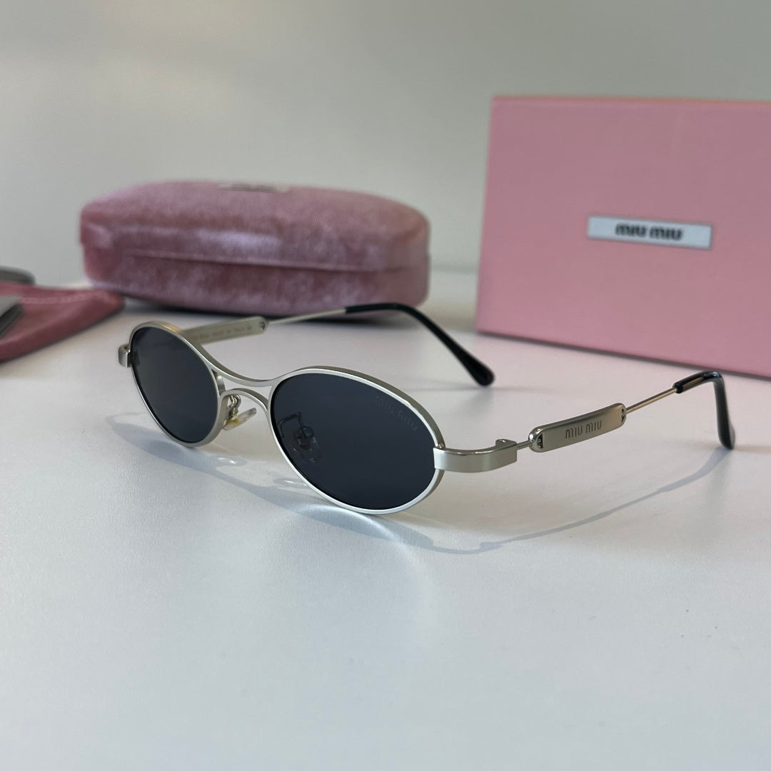 Miu Miu Fashion Silver Lens Sunglasses for Men & Women - 372399 - detail image 3